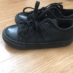 Black Canvas Converse